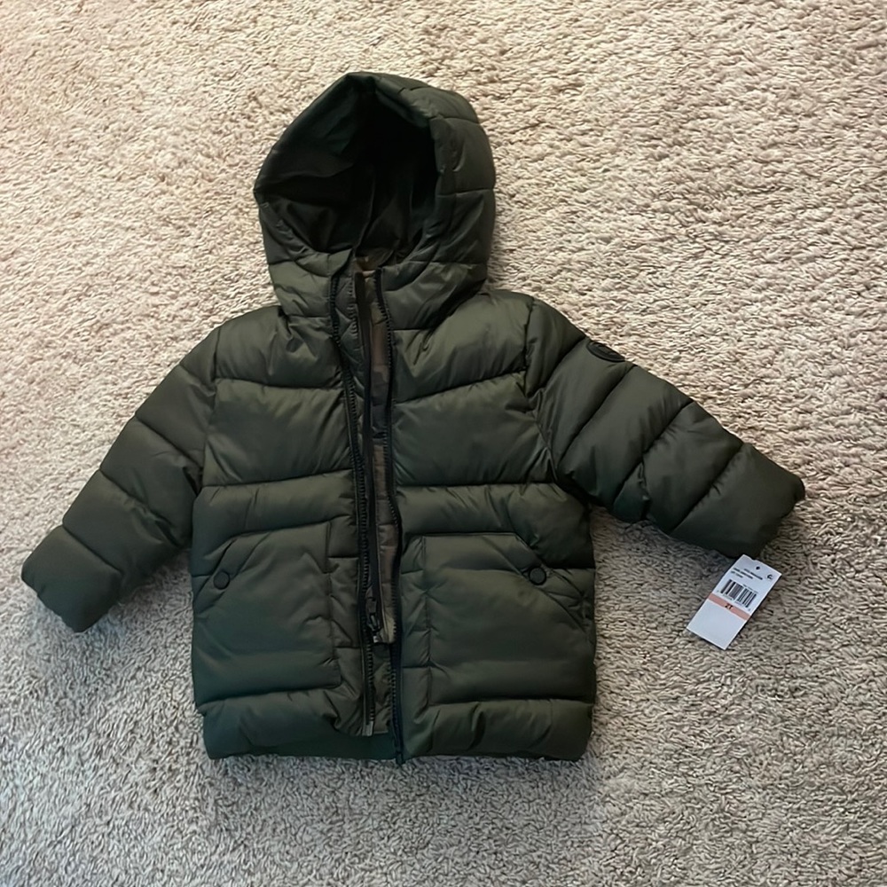 NWT Michael Kors green puffer jacket 2t